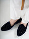 Men Blue Embroidery Sequin Ethnic Slip On Juttis and Mojaris for Wedding|Festive Slip-On|Traditional Sherwani Shoes