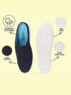 men black casual canvas slip-on shoes