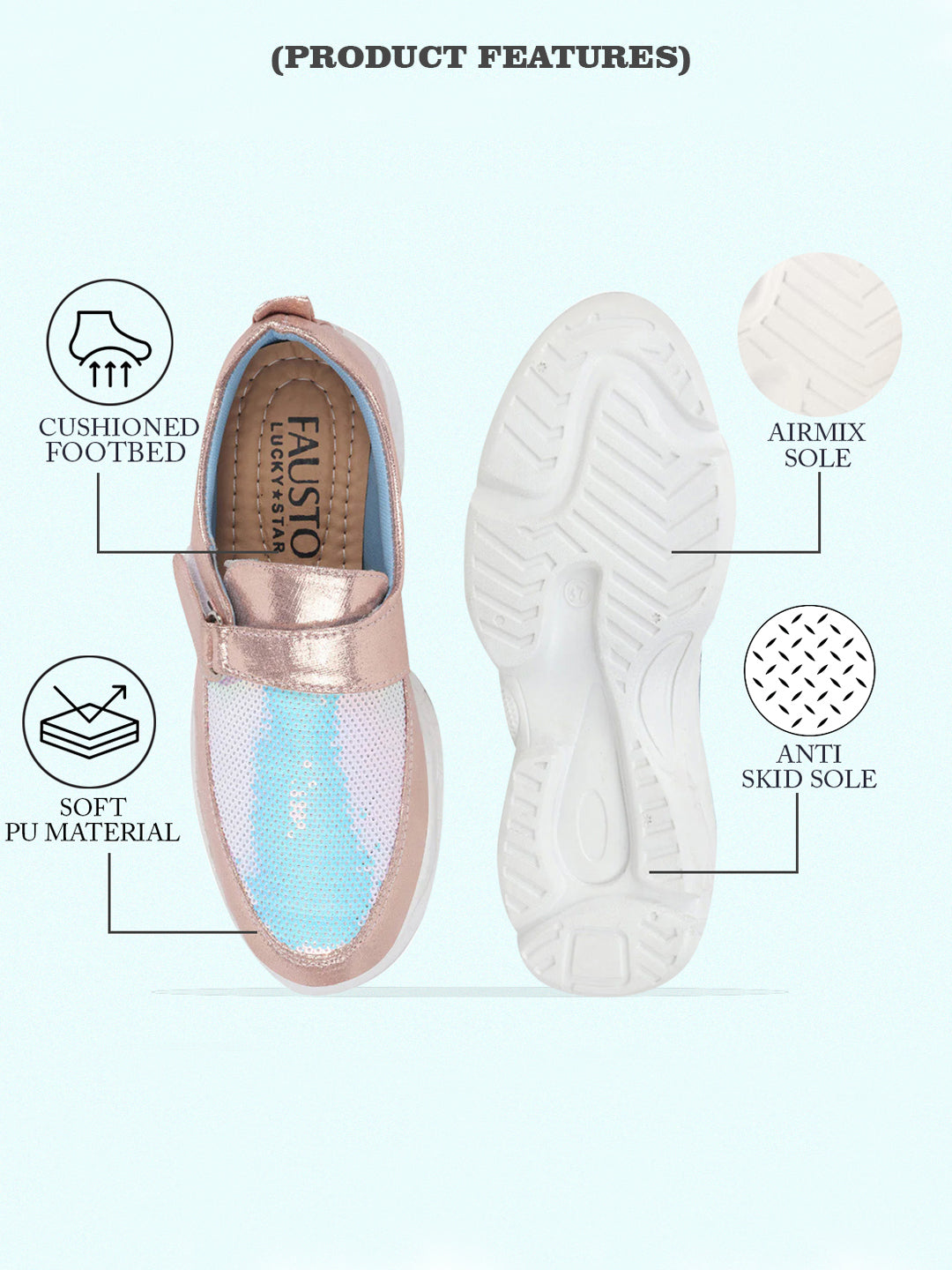 Shop Women Pink Stylish Hook & Loop Sneakers Online.