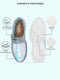 Shop Women Sky Blue Stylish Slip On Sneakers Online.