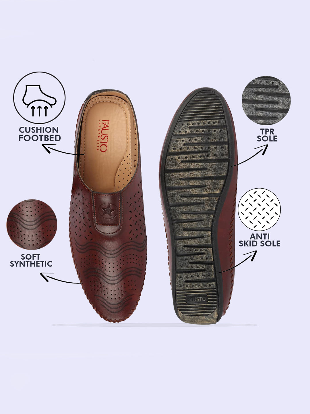 Shop Men Maroon Ethnic Wedding Party Back Open Laser Cut Design Juttis and Mojaris Online.