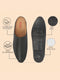 Shop Men Olive Back Open Classic Design Textured Slip-On Ethnic Juttis and Mojaris Online.