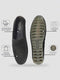 Men Black Suede Leather Side Stitched Slip On Driving Loafers and Mocassin