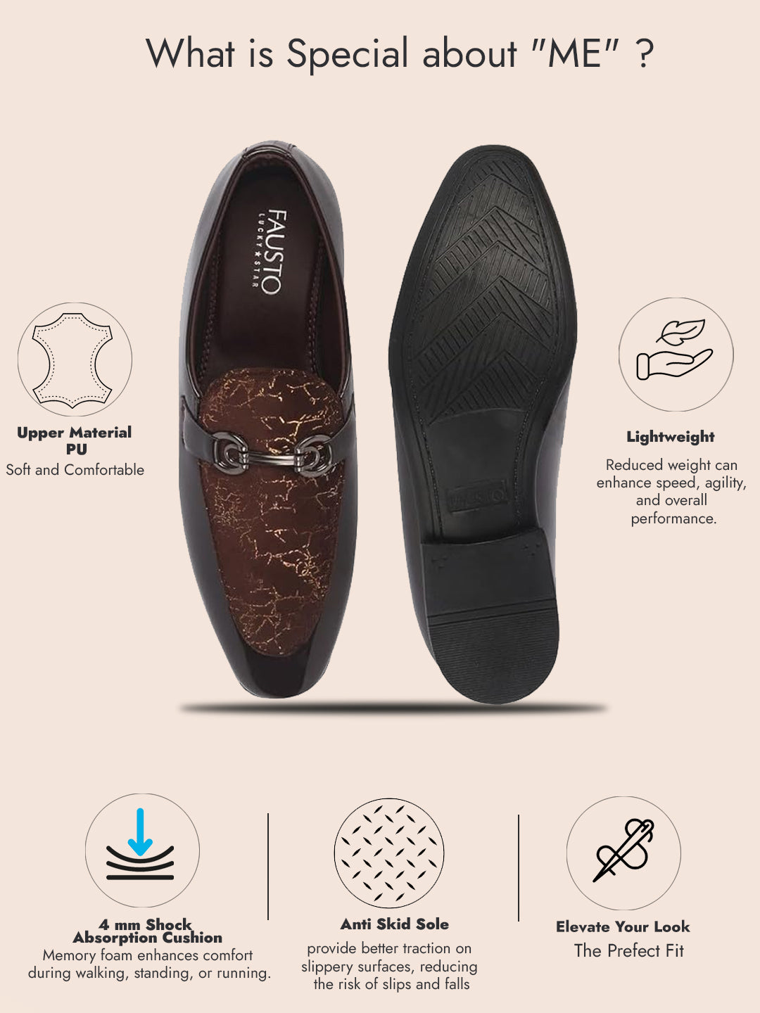 men brown velvet patent leather horsebit buckle ethnic slip on shoes|party shoe|office shoe|anti skid sole
