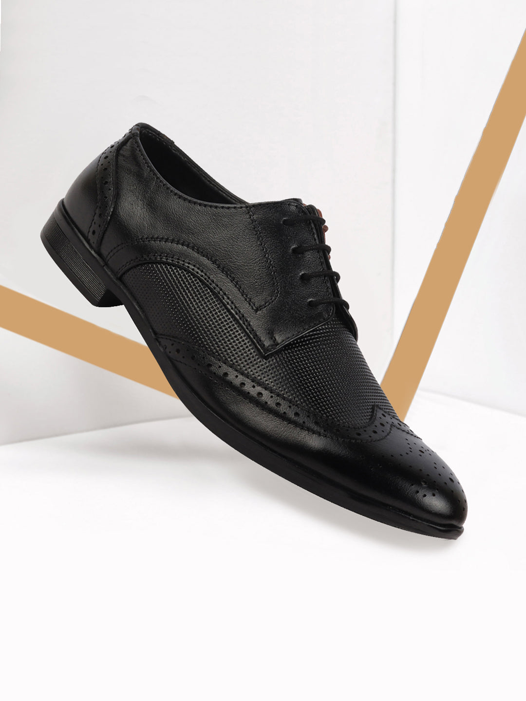 black colour formal shoes