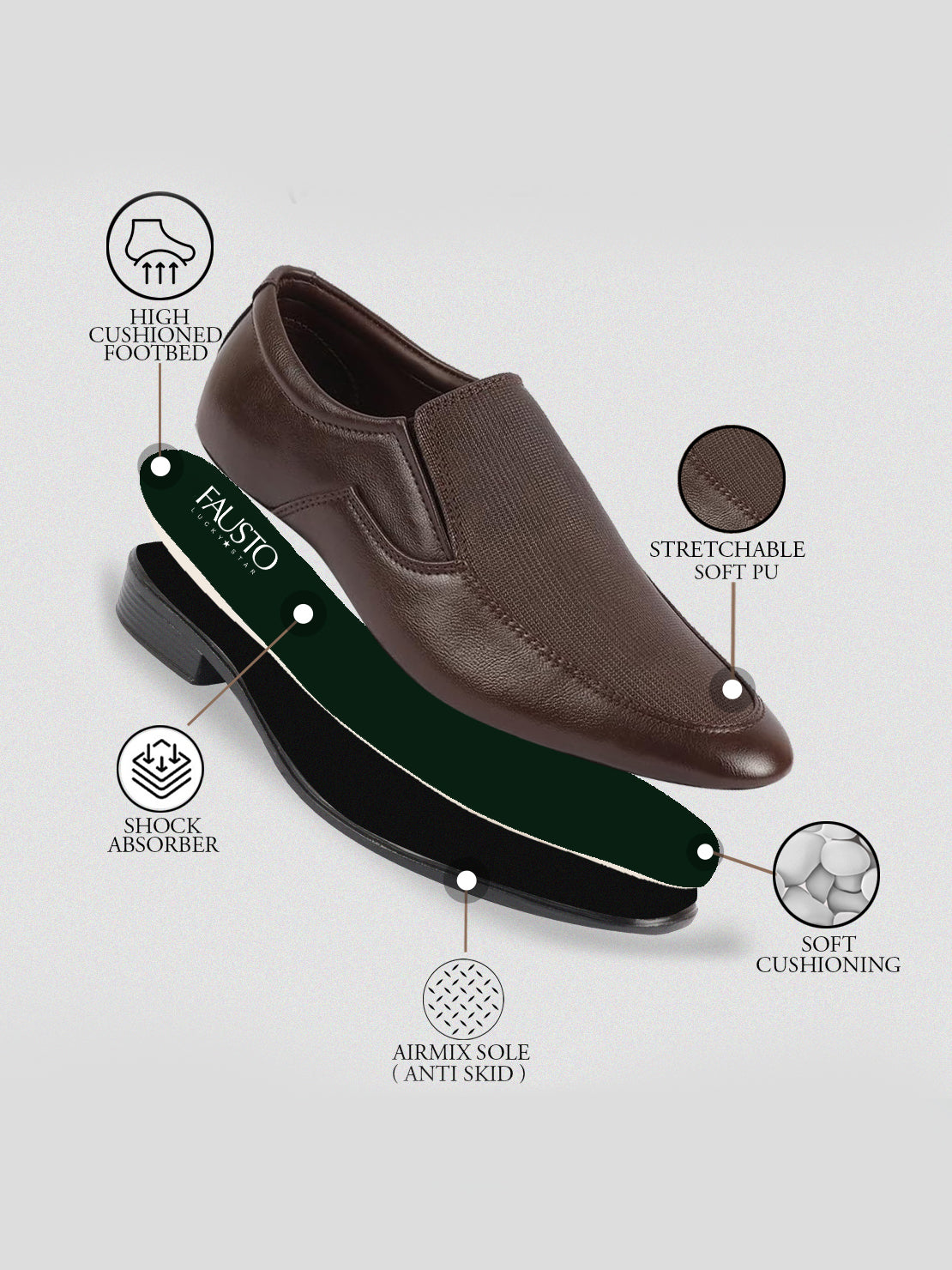 black slip on shoes for men