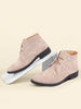 Men Cheeku Suede Leather High Ankle Lace Up Chukka Boots