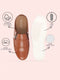 Men Tan Casual Back Open Classic Slip On Shoes