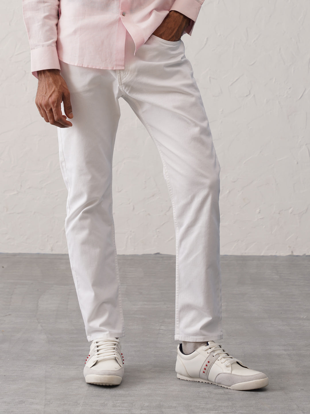 Shop Men White Classic Super Light Upper Soft Suede Leather Strap Lace Up Sneakers Shoes Online.