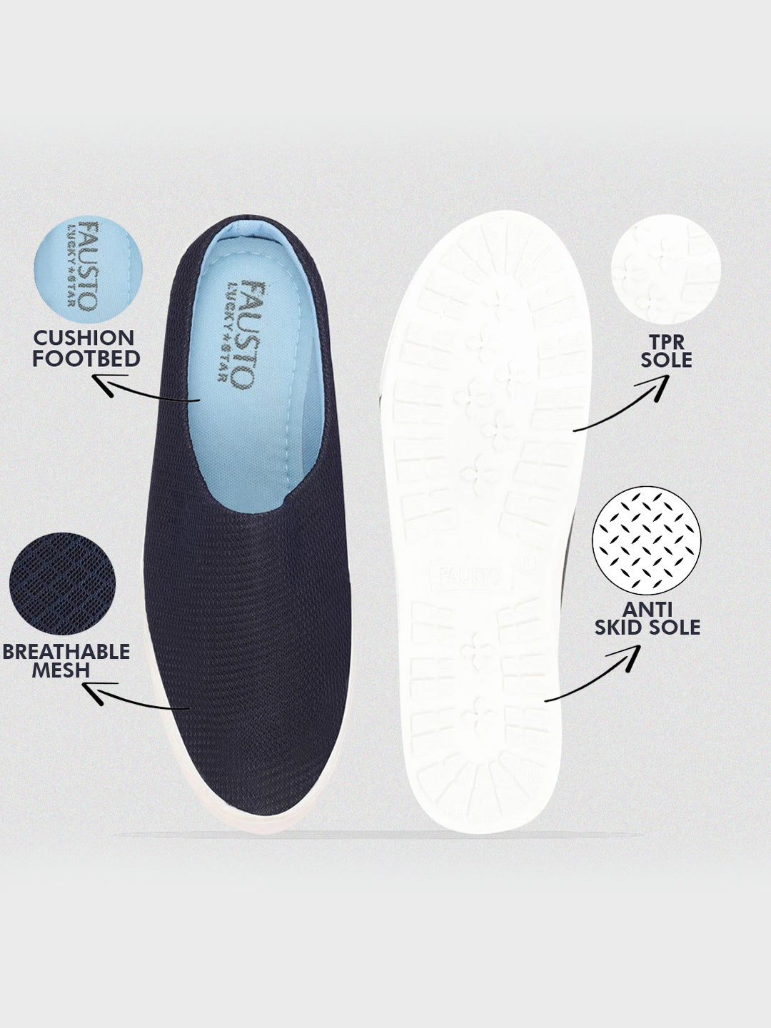 men black casual canvas slip-on shoes