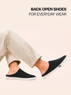 men black casual canvas slip-on shoes