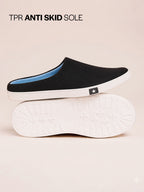 men black casual canvas slip-on shoes