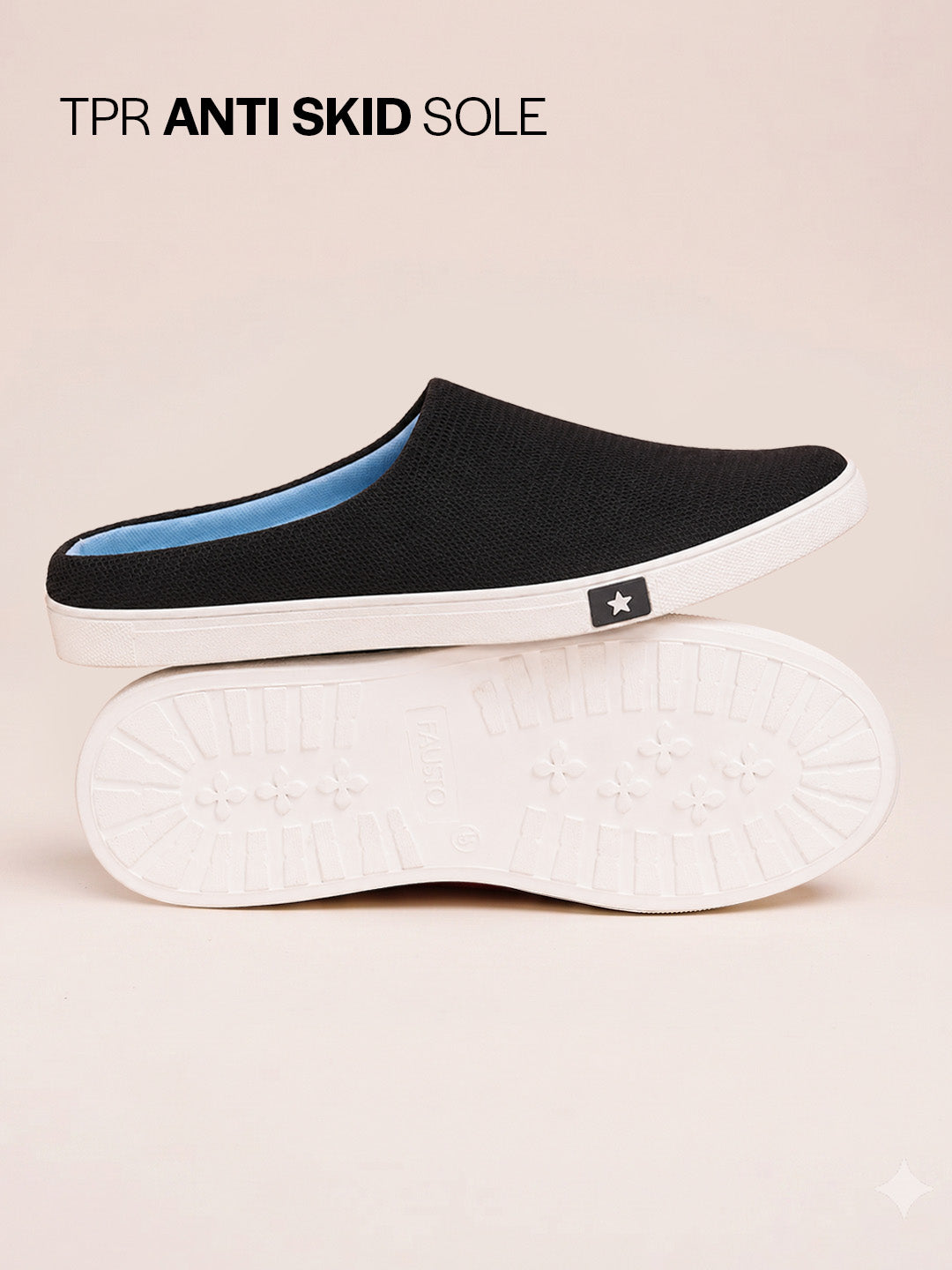 men black casual canvas slip-on shoes