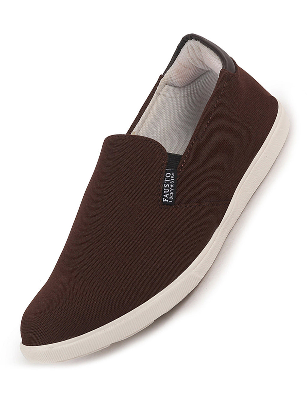 mens canvas slip on loafers
