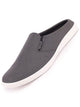 Men Grey Casual Canvas Slip-On Shoes