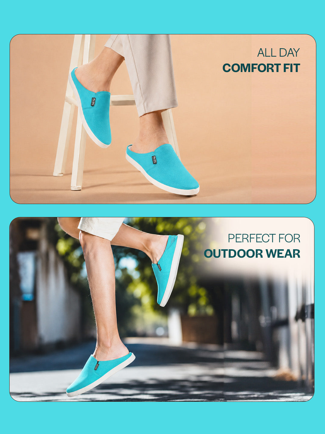 Shop Men Sky Blue Casual Canvas Slip-On Shoes Online.