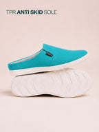 Shop Men Sky Blue Casual Canvas Slip-On Shoes Online.