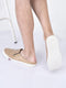 men beige casual slip-on shoes
