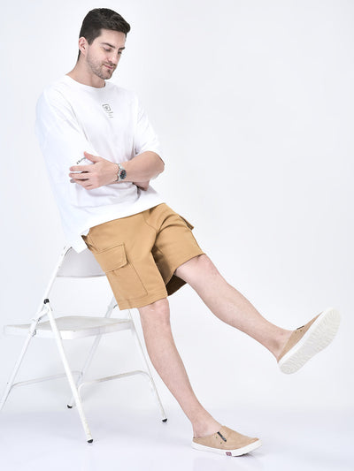 men beige casual slip-on shoes