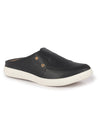 Men Black Casual Slip-On Shoes