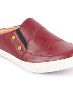 men cherry casual slip-on shoes