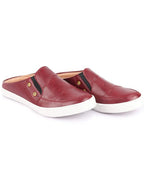 men cherry casual slip-on shoes