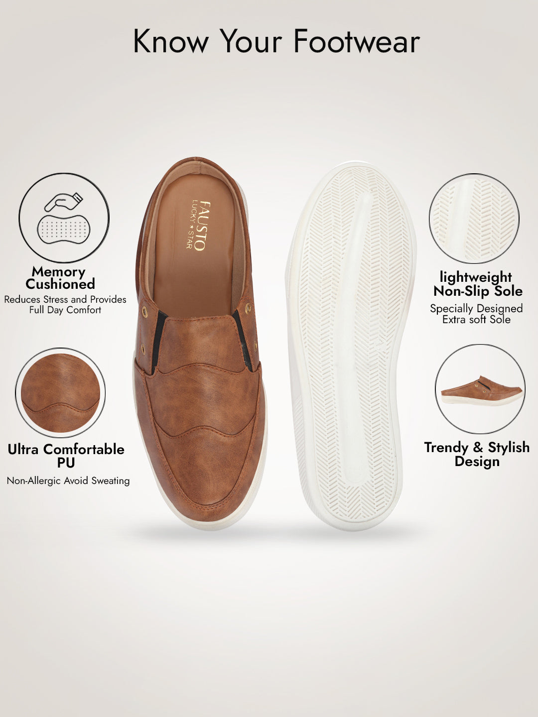 men cheeku casual slip-on shoes