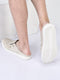 men cream casual slip-on shoes