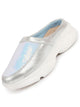 Women Silver Back Open Embellished Slip On Mules
