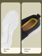 Shop Women Black Stylish Hook & Loop Sneakers Online.