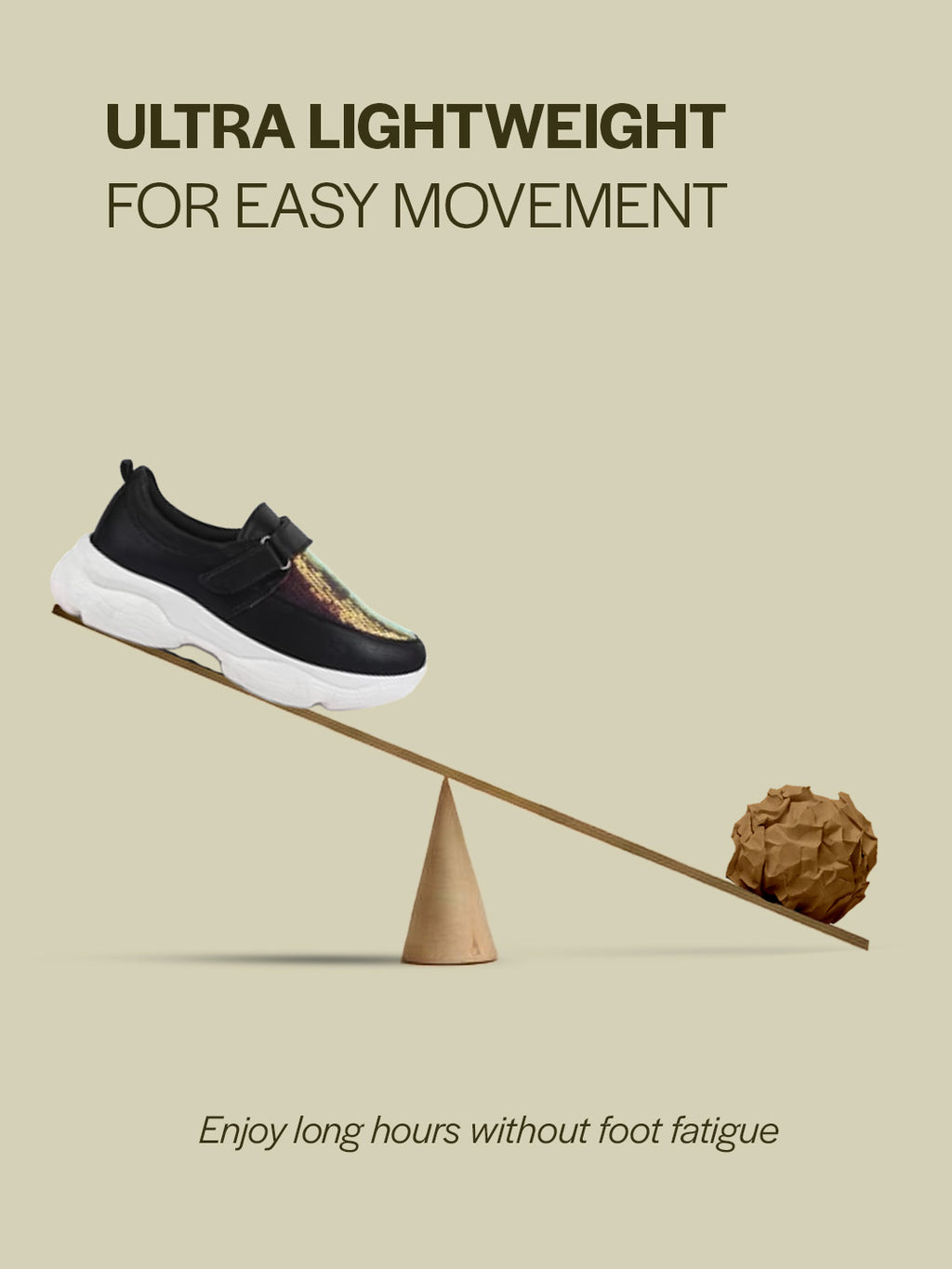 Shop Women Black Stylish Hook & Loop Sneakers Online.