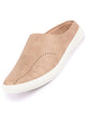 Men Chikku Back Open Stylish Design Slip On Shoes