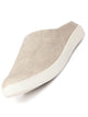 Men Cream Back Open Stylish Design Slip On Shoes