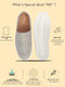 Shop Men Grey Back Open Stylish Design Slip On Shoes Online.