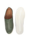 Shop Men Grey Back Open Stylish Design Slip On Shoes Online.