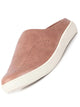 Men Peach Back Open Stylish Design Slip On Shoes