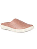 Men Peach Back Open Stylish Design Slip On Shoes