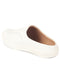 Men White Back Open Stylish Design Slip On Shoes