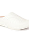 Men White Back Open Stylish Design Slip On Shoes