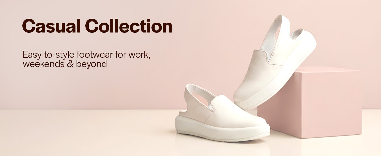 Women Silver Height Enhancer Elastic Closure Back Strap Platform Heel Slip On Shoes|Stylish|Chunky|Weekend|Classic Sneaker Shoes