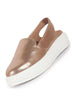Women Golden Height Enhancer Elastic Closure Back Strap Platform Heel Slip On Shoes|Stylish|Chunky|Weekend|Classic Sneaker Shoes