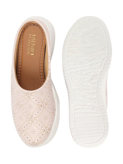 women slip on shoe