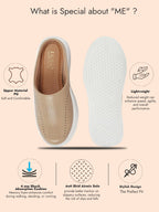 Shop Women Tope Perforation Laser Cut Stitched Casual Slip On Loafer|Work|Outdoor|Slip On Shoes|Office Wear Online.