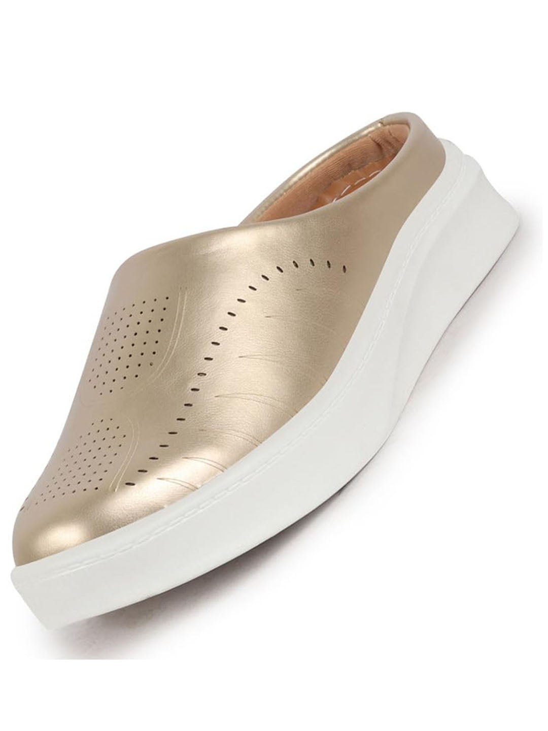 Shop Women Tope Perforation Laser Cut Stitched Casual Slip On Loafer|Work|Outdoor|Slip On Shoes|Office Wear Online.