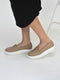 Women Cheeku Chunky Slip Ons Height Enhancer Lightweight Sneaker Shoe|Memory Cushion Insole|Comfortable Anti Skid Sole