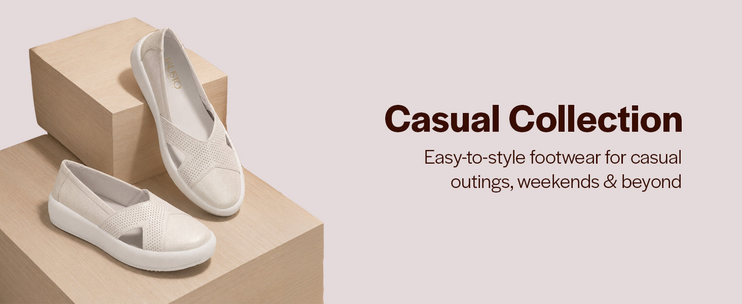 Women Brown Height Enhancer Lightweight Classic Breathable Slip On Sneaker Shoe|Memory Cushion Insole|Comfortable Anti Skid Sole
