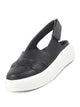 Women Black Embellished Backstrap Height Enhancer Hook and Loop Slip on Shoes | Casual Shoe | Evening Party Shoe | Anti Skid Sole
