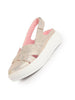 Women Sultan Embellished Backstrap Height Enhancer Hook and Loop Slip on Shoes|Casual Shoe|Evening Party Shoe|Anti Skid Sole