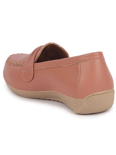 Buy Women's Peach Dress Formal Buckle Strap Shoes Online