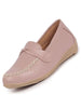 Women Purple Dress Formal Stitched Tie Buckle Strap Slip On Shoes|Memory Cushion Insole|Pull On Shoe|Office Shoe